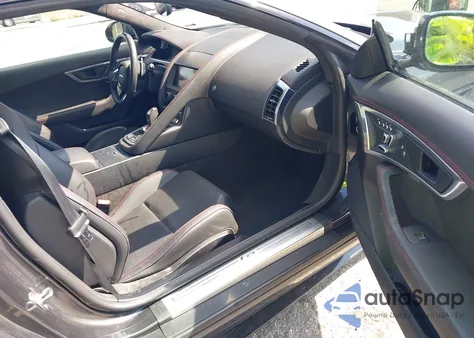 2021 Jaguar F-Type R Awd Automatic из США, поврежденный, VIN SAJD51FE3MCK73080